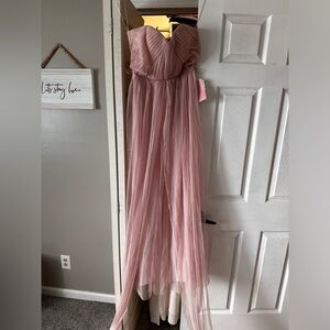 Birdy Grey size S vintage blush dress